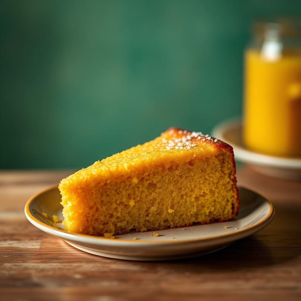 Bolo de milho cremoso